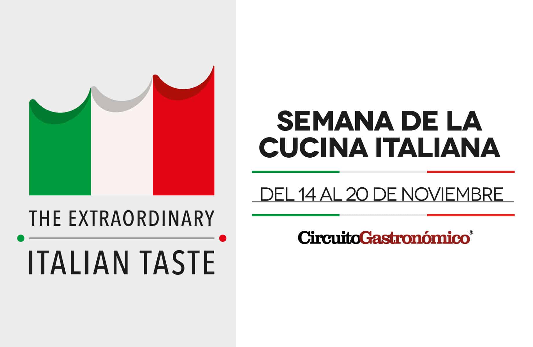 Semana de la Cucina Italiana 2022: ¡Toda la data!