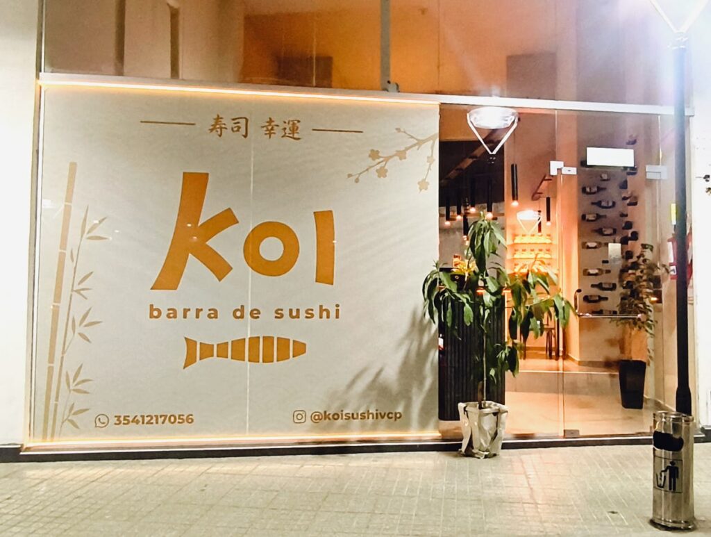 Koi sushi en Carlos Paz: comidas étnicas y una apuesta a la innovación