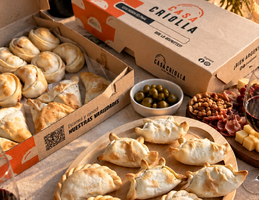 Se viene la temporada de eventos y Casa Criolla tiene las empanadas ideales para compartir