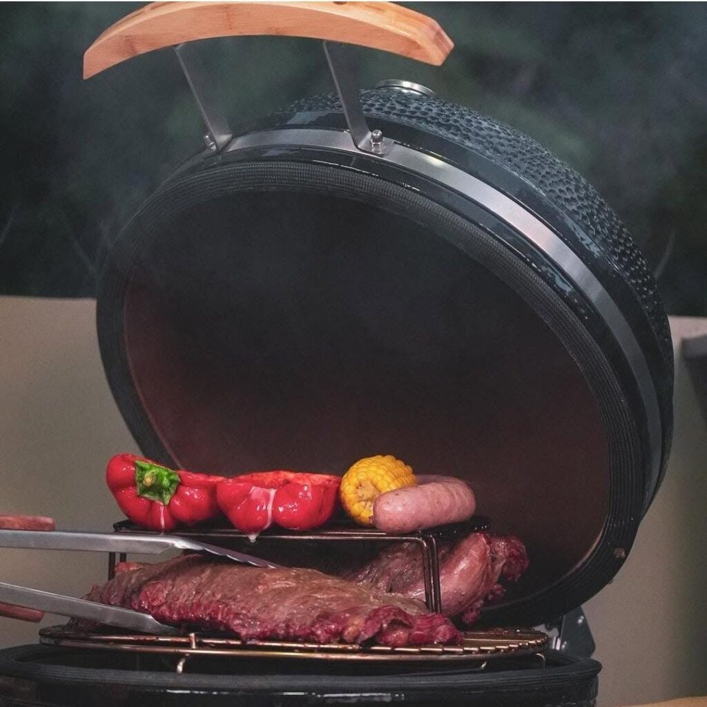 Cuatro asadores Kamado, con descuento, en La Cautiva